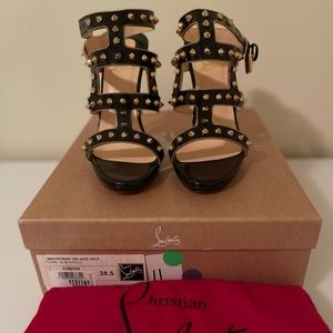 Christian Louboutin Sexystrapi 120 Jazz Calf